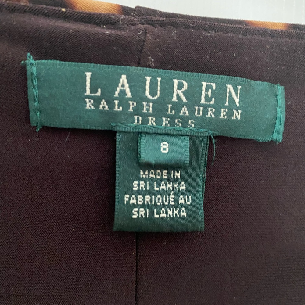 An evening Leopard quarter sleeve dress